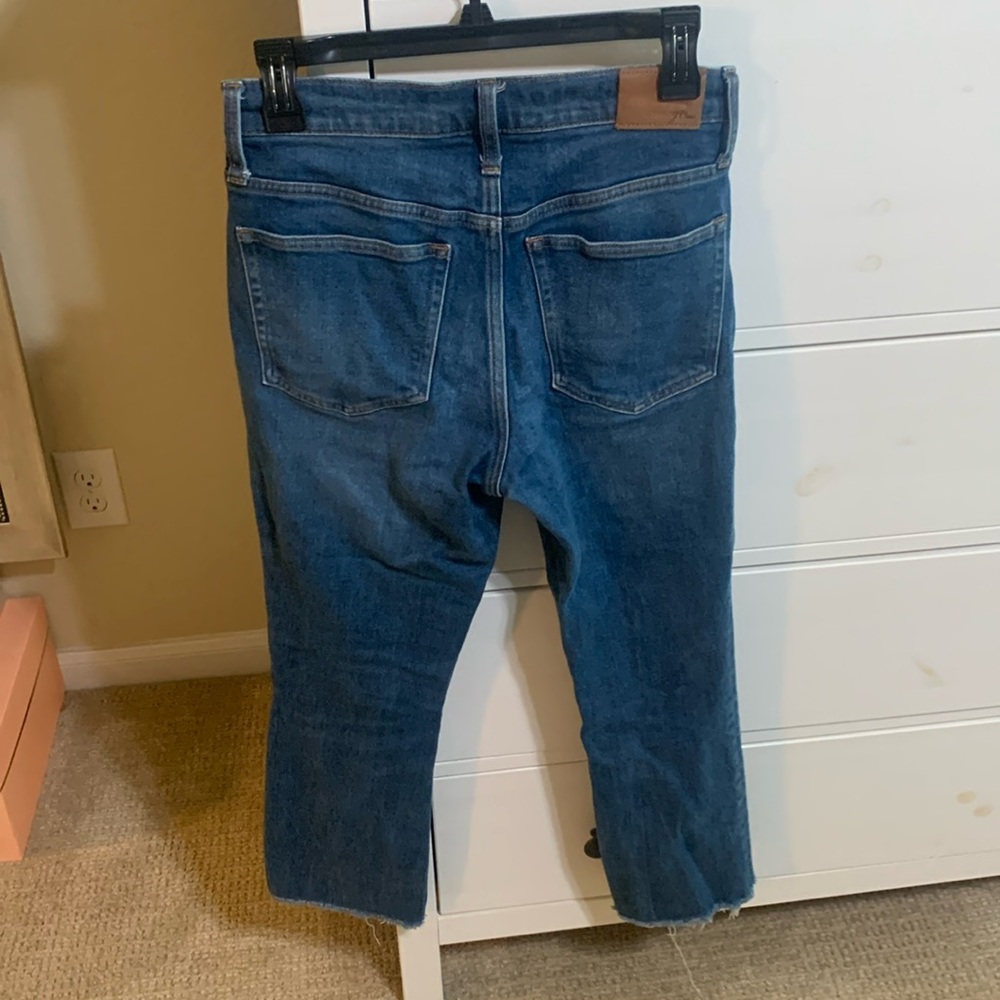 J Crew Boot Crop jeans- size 27- like new!